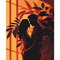 Картина по номерам "Силуэты страсти" BrushMe холст на подрамнике 40x50см BS54023 в интернет-магазине "Я - Picasso"