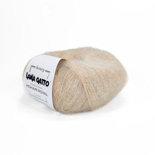 Пряжа Mohair Royal/Мохер Роял, пісочний 5893, Lana Gatto