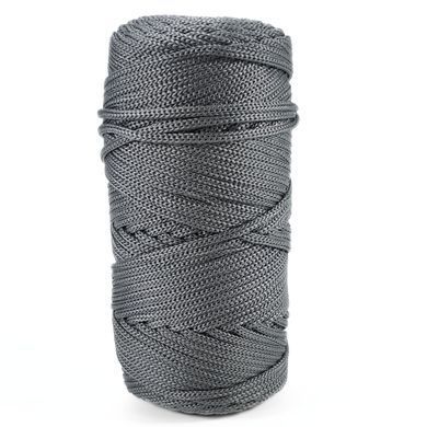 Пряжа Macrame Xl/Макраме ХЛ, серый В-445, Popyarn