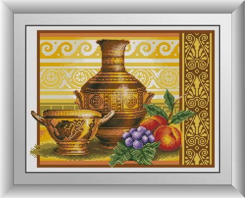 Алмазна мозаїка "Ваза з персиками" Dream Art в коробці 30214 в інтернет-магазині "Я - Picasso"