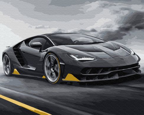 Картина по номерам - Lamborghini 40x50 в интернет-магазине "Я - Picasso"