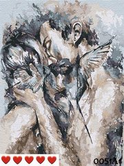 Картини за номерами "Поцілунок життя" Барви полотно на підрамнику 40x50 см 0051Л1 в інтернет-магазині "Я - Picasso"