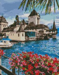 Алмазная мозаика - Очаровательная Швейцария 40x50см в интернет-магазине "Я - Picasso"