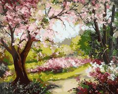 Картина за номерами "Весняний сад" ArtStory подарункова упаковка 40x50см AS0027 в інтернет-магазині "Я - Picasso"