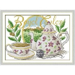 Чай Набір для вишивання хрестиком з друкованою схемою на тканині Joy Sunday J175 в інтернет-магазині "Я - Picasso"