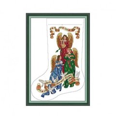 Вісники Різдва Набір для вишивання хрестиком з друкованою схемою на тканині Joy Sunday RA515 в інтернет-магазині "Я - Picasso"