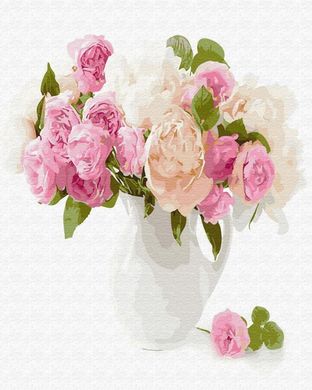Картина за номерами "Ніжний букет квітів" BrushMe полотно на підрамнику 40x50см GX29428 в інтернет-магазині "Я - Picasso"