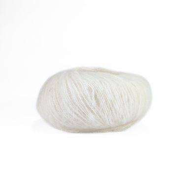 Пряжа Cashsilk Light/Кашсилк Лайт, белый 1, Laines du Nord