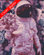 Картина по номерам "Космический" холст на подрамнике 40x50 см RB-0449