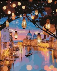 Картина по номерам - Ночные огни Венеции 40х50 в интернет-магазине "Я - Picasso"