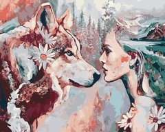 Картина по номерам - Душа волчицы 40x50 см в интернет-магазине "Я - Picasso"