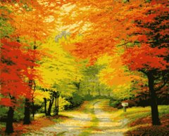Картины по номерам "Осенний лес" Artissimo холст на подрамнике 40x50 см PN0169 в интернет-магазине "Я - Picasso"