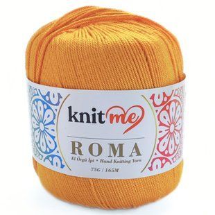 Пряжа Roma/Рома, подсолнух KR1315, Knit Me