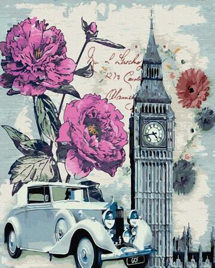 Картина за номерами "Вінтажний Лондон" BrushMe полотно на підрамнику 40x50см GX34674 в інтернет-магазині "Я - Picasso"