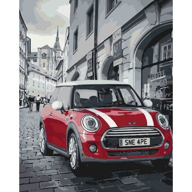 Картина по номерам - Mini Cooper 40x50 в интернет-магазине "Я - Picasso"