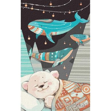 Картина по номерам - Сладкие сны мишутки © София Никулина 25х40 в интернет-магазине "Я - Picasso"
