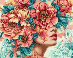 Картина по номерам "Романтика цветов" Идейка полотно на подрамнике 40x50см KHO8445 в интернет-магазине "Я - Picasso"