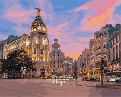 Картина за номерами "Вечірня Іспанія" Ідейка полотно на підрамнику 40x50см KHO3610 в інтернет-магазині "Я - Picasso"
