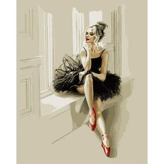 Картина по номерам - Изысканность балерины 40х50 в интернет-магазине "Я - Picasso"