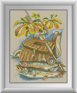 Алмазна мозаїка "Улов" Dream Art в коробці 30493 в інтернет-магазині "Я - Picasso"