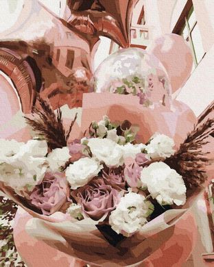 Картина за номерами "Повітряні квіти" BrushMe полотно на підрамнику 40x50см BS37521 в інтернет-магазині "Я - Picasso"