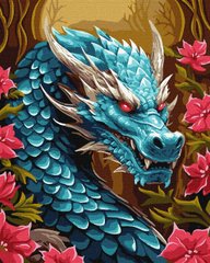 Картина по номерам "Могучий дракон" Идейка с красками металлик extra 40x50см КНО5144 в интернет-магазине "Я - Picasso"