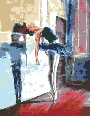 Набор акриловая живопись по номерам - Балерина 35x45 в интернет-магазине "Я - Picasso"