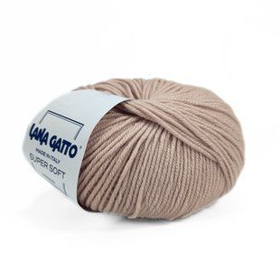 Пряжа Super Soft/Супер Софт, песочный 12530, Lana Gatto