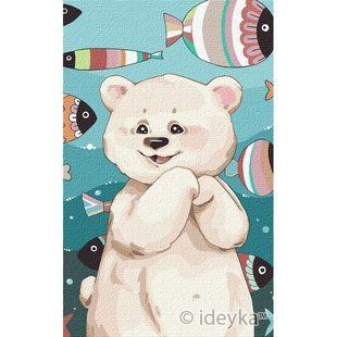 Картина по номерам "Подводный мир &copy; София Никулина" Идейка холст на подрамнике 25x40см КНО2369 в інтернет-магазині "Я - Picasso"
