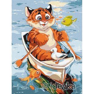 Картина по номерам - Веселая рыбалка&copy; София Никулина 30x40 см в интернет-магазине "Я - Picasso"