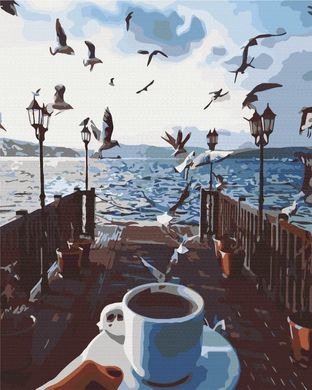 Картина по номерам "Море кофе" BrushMe холст на подрамнике 40х50см BS51384 в интернет-магазине "Я - Picasso"