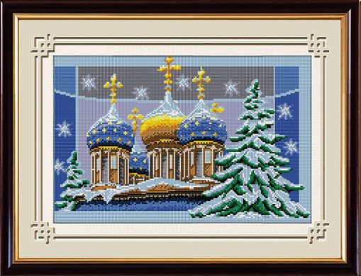 Алмазна мозаїка "Зимовий храм" Dream Art в коробці 30196 в інтернет-магазині "Я - Picasso"