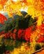 Картини за номерами "Яскрава осінь" Artissimo полотно на підрамнику 40x50 см PN0166