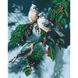 Картина за номерами "Зимові пташки" Ідейка полотно на підрамнику 40x50см КНО4081