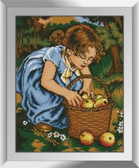 Алмазна мозаїка "Збирачка яблук" Dream Art в коробці 31427 в інтернет-магазині "Я - Picasso"