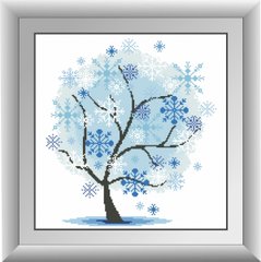 Алмазна мозаїка "Зимове дерево" Dream Art в коробці 30315 в інтернет-магазині "Я - Picasso"