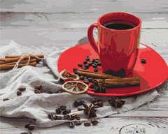 Картина по номерам "Кофе с кардамоном" BrushMe холст на подрамнике 40х50см BS52591 в интернет-магазине "Я - Picasso"