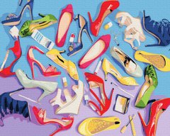 Картина по номерам - Туфли 40х50 в интернет-магазине "Я - Picasso"