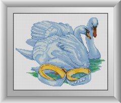 Алмазна мозаїка "Лебеді кохання" Dream Art в коробці 30902 в інтернет-магазині "Я - Picasso"