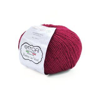 Пряжа Bambino Lux Wool/Бамбино Люкс Вул, красный 70034, Etrofil