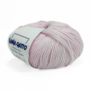 Пряжа Super Soft/Супер Софт, нежно-розовый 13210, Lana Gatto