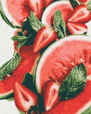 Картина по номерам "Сочные ягодки" холст на подрамнике 40x50 см RB-0243 в интернет-магазине "Я - Picasso"