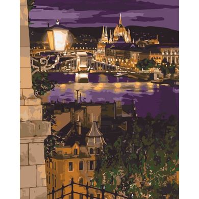 Картина за номерами "Магічні фарби Будапешта" Ідейка полотно на підрамнику 40x50см КНО3534 в інтернет-магазині "Я - Picasso"