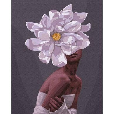 Картина за номерами "В обьятиях квітів" BrushMe полотно на підрамнику 40х50см GX39761 в інтернет-магазині "Я - Picasso"