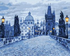 Картина за номерами "Таємнича Прага" Ідейка полотно на підрамнику 40x50см KHO3613 в інтернет-магазині "Я - Picasso"