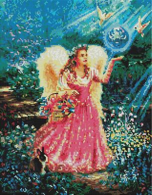 Алмазная мозаика - Ангел в саду в интернет-магазине "Я - Picasso"