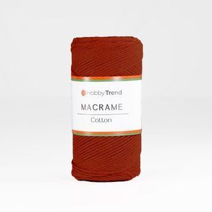 Пряжа Cotton Macrame/Котон Макраме, корица 1001/118, Hobby Trend