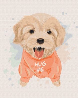 Картина по номерам - Собачка дружок 40x50 см в интернет-магазине "Я - Picasso"