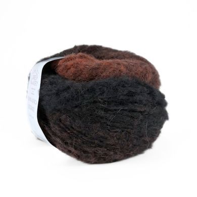 Пряжа Piuma Alpaca Degrade/Пиума Альпака Деграде, теракотовый-коричневый 9, Laines du Nord, Laines du Nord
