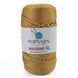 Пряжа Macrame Xl/Макраме ХЛ, золотой В-417, Popyarn